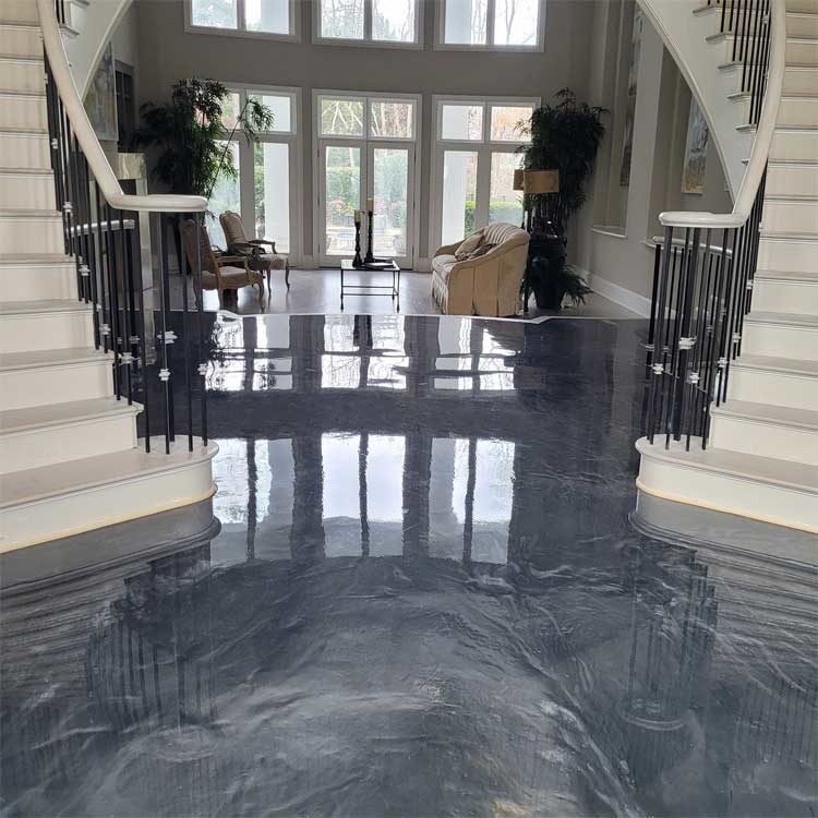 Reflector epoxy interior