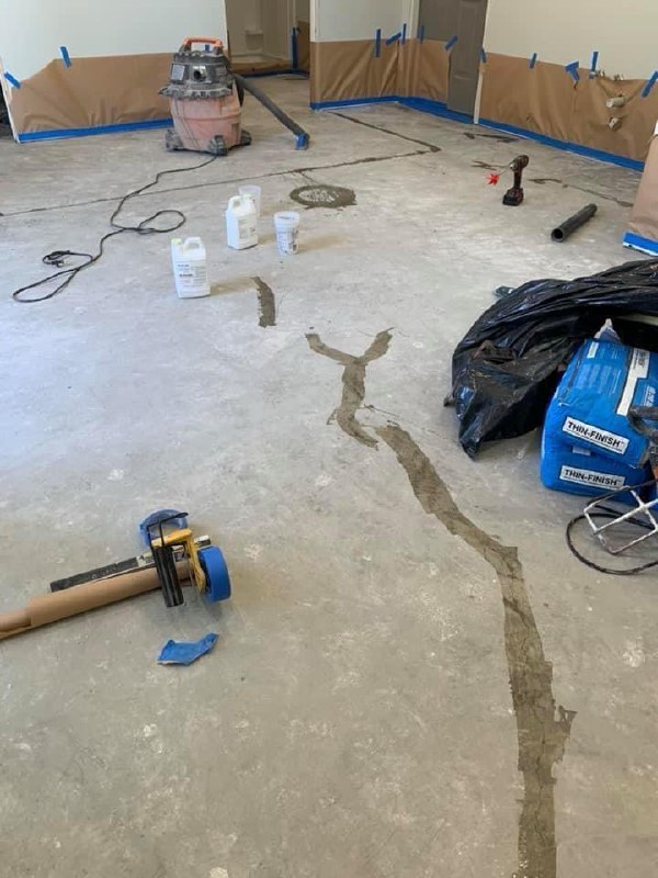 Thin finish prep stage